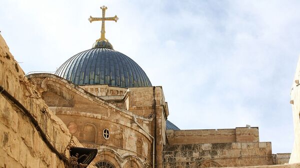 El Santo Sepulcro en la ciudad de Jerusalén - Sputnik Mundo