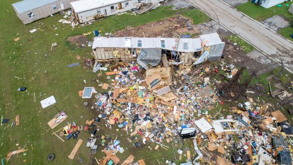 Las consecuencias tras el tornado en Oklahoma, EEUU - Sputnik Mundo