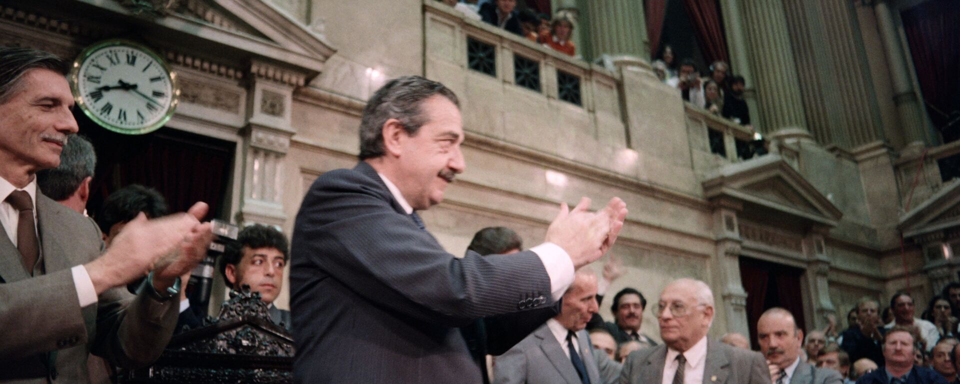 El expresidente de Argentina, Raúl Alfonsín - Sputnik Mundo, 1920, 27.05.2019