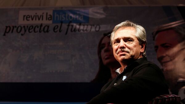 Alberto Fernández, candidato presidencial argentino - Sputnik Mundo
