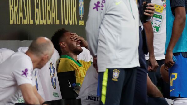 El delantero brasileño Neymar - Sputnik Mundo