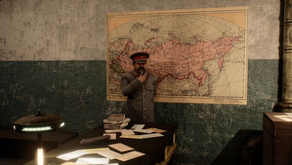 Captura de pantalla del videojuego 'Sex with Stalin' - Sputnik Mundo