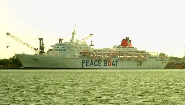 El Peace Boat  - Sputnik Mundo