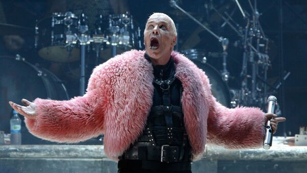 Till Lindemann, líder de la banda Rammstein - Sputnik Mundo