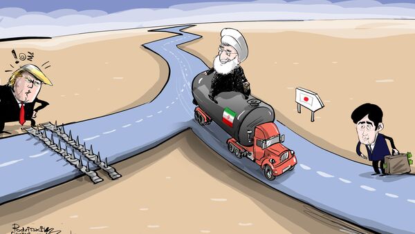 ¿Sanciones? El camión de crudo iraní toma la carretera japonesa - Sputnik Mundo