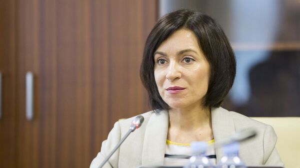 Maia Sandu, la presidenta de Moldavia (Archivo) - Sputnik Mundo