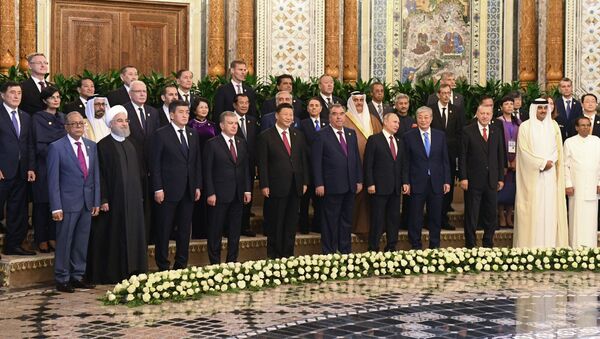 Los líderes de los países que participan en la Conferencia de Interacción y Medidas de Confianza en Asia (CICA) - Sputnik Mundo