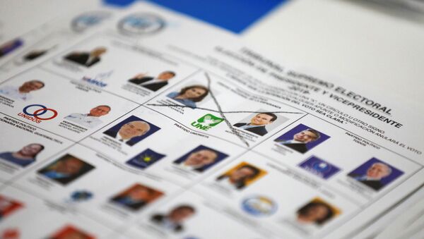 Papeleta electoral en Guatemala - Sputnik Mundo