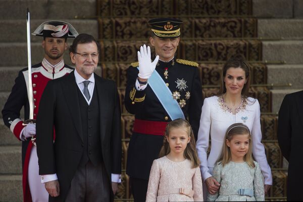Cinco años en el trono: así es la vida de Felipe VI, el rey de España

 - Sputnik Mundo