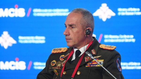 El secretario general del Consejo de Defensa de la Nación de Venezuela, Pascualino Angiolillo Fernández - Sputnik Mundo