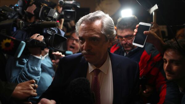 Alberto Fernández, candidato a la presidencia de Argentina - Sputnik Mundo