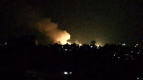 Ataques aéreo israelí en Damasco - Sputnik Mundo