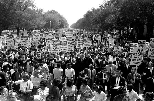 Este es un momento de orgullo: a 56 años del fin de la segregación institucional en EEUU - Sputnik Mundo