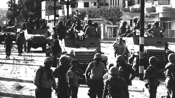 Fuerzas israelíes en Gaza, 7 de junio de 1967 - Sputnik Mundo