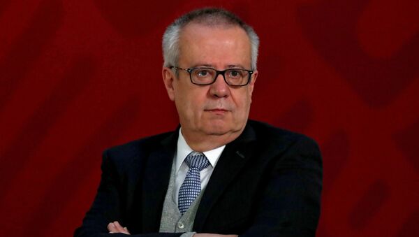 Carlos Urzúa, el secretario de Hacienda de México  - Sputnik Mundo
