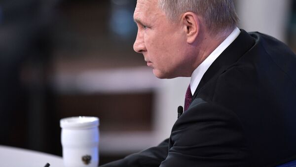 El presidente ruso Vladímir Putin  - Sputnik Mundo