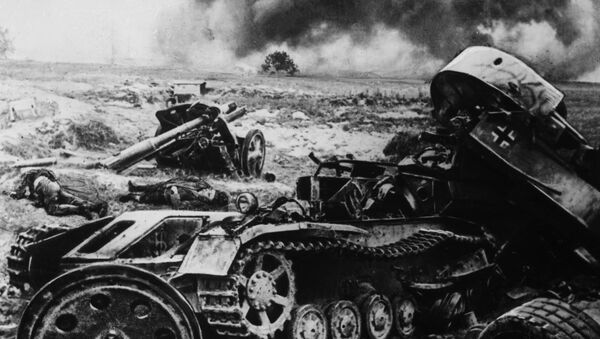 La batalla de Kursk, el equipo alemán destrozado - Sputnik Mundo