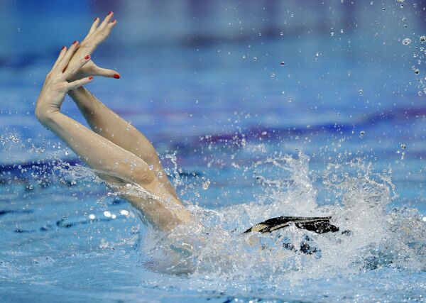 Elegancia subacuática: Corea del Sur alberga el Campeonato Mundial de Natación - Sputnik Mundo