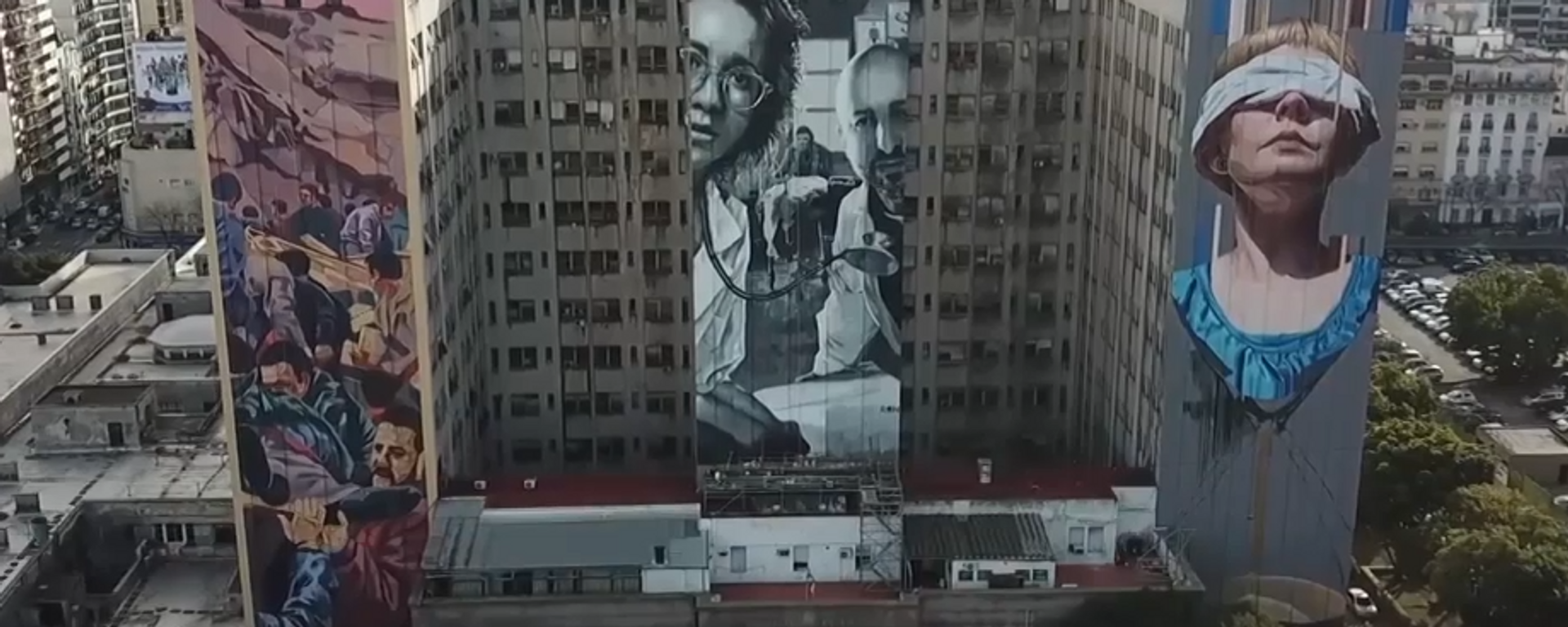 Tres murales en Argentina para recordar el atentado a la AMIA - Sputnik Mundo, 1920, 18.07.2019