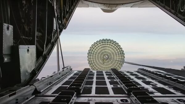 Pruebas de paracaídas de SpaceX - Sputnik Mundo