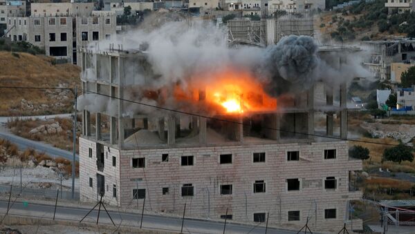 La demolición de viviendas palestinas - Sputnik Mundo