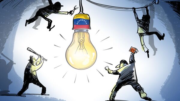 El apagón en Venezuela, ataque criminal contra la paz de los hijos de Bolívar  - Sputnik Mundo