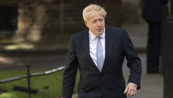 Boris Johnson, primer ministro del Reino Unido  - Sputnik Mundo