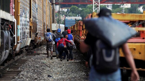 Migrantes centroamericanos - Sputnik Mundo