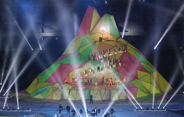 Danzas, piragüistas y mucha luz: la ceremonia de inauguración de los Juegos Panamericanos, al detalle - Sputnik Mundo