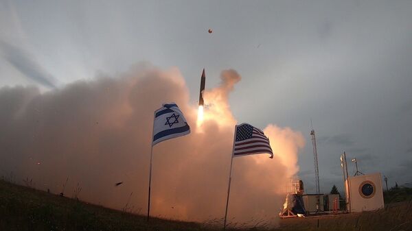  Pruebas del misil israelí Arrow 3  - Sputnik Mundo