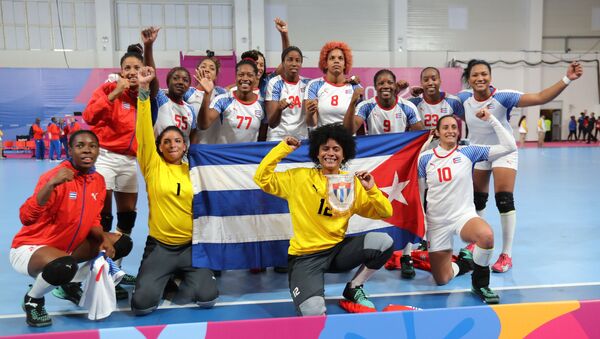 Selección femenina de Cuba de balonmano - Sputnik Mundo
