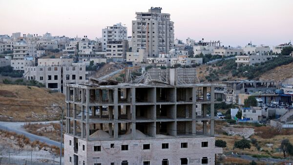 Las viviendas en Cisjordania (archivo) - Sputnik Mundo