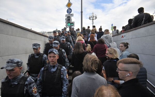 Una manifestación en Moscú - Sputnik Mundo