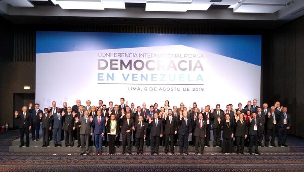 Conferencia Internacional por la Democracia en Venezuela en Lima - Sputnik Mundo