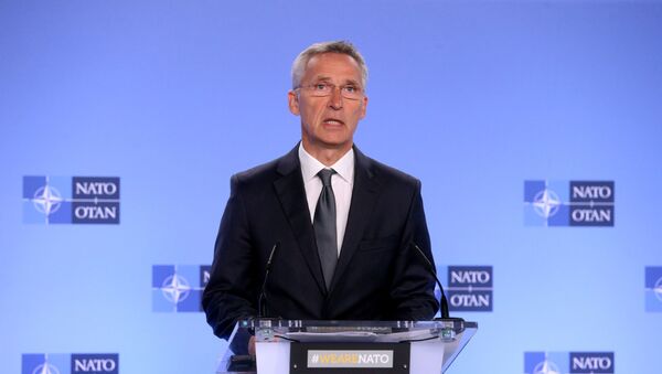 El Secretario General de la OTAN en Bruselas - Sputnik Mundo