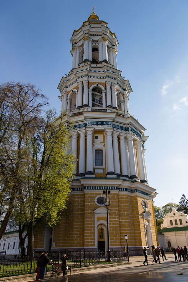 Большая Лаврская колокольня на территории Киево-Печерской лавры в Киеве - Sputnik Mundo