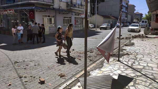 Daños por terremoto en Turquía - Sputnik Mundo