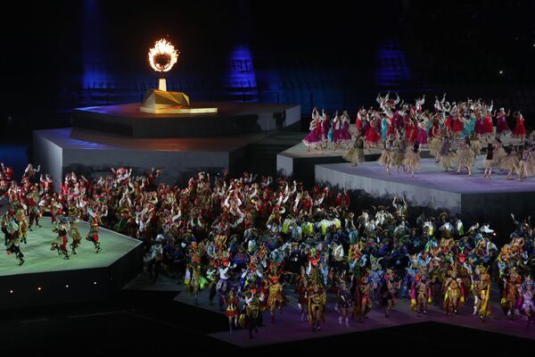 Así fue la colorida ceremonia de clausura de los Juegos Panamericanos de Lima - Sputnik Mundo