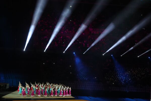 Así fue la colorida ceremonia de clausura de los Juegos Panamericanos de Lima - Sputnik Mundo