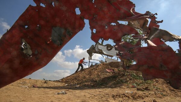 Consecuencias de los ataques israelíes en Gaza - Sputnik Mundo