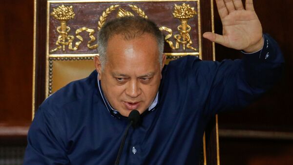 Diosdado Cabello, el presidente de la Asamblea Nacional Constituyente (ANC) de Venezuela - Sputnik Mundo