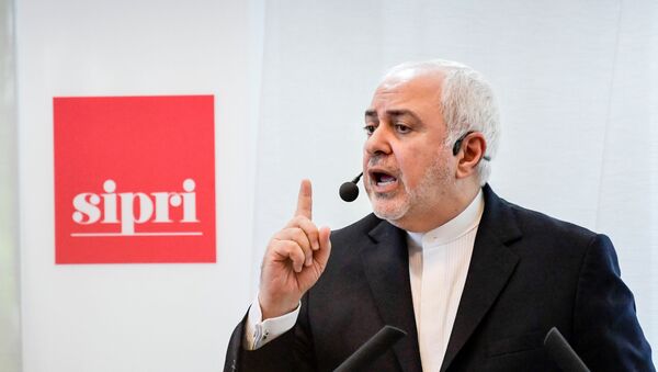 El ministro de Asuntos Exteriores de Irán, Mohamad Javad Zarif - Sputnik Mundo