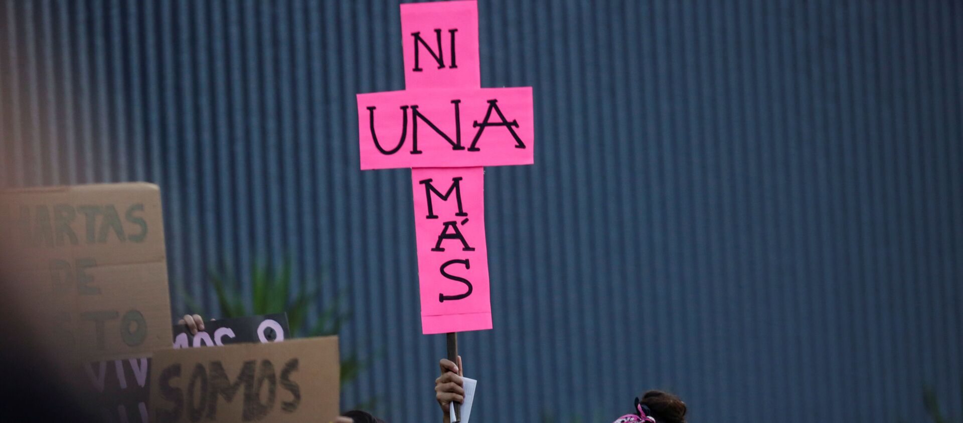 Manifestación en México contra la violencia hacia las mujeres - Sputnik Mundo, 1920, 21.08.2019