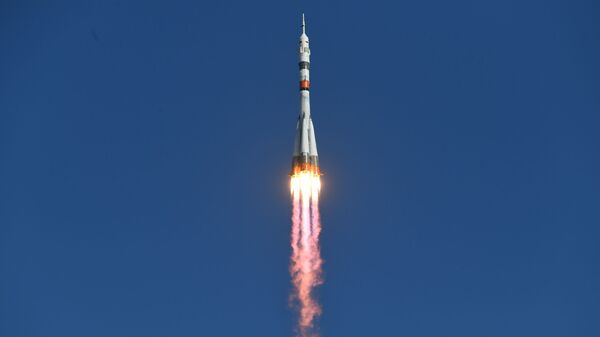 Soyuz MS-14 con Fedor a bordo - Sputnik Mundo