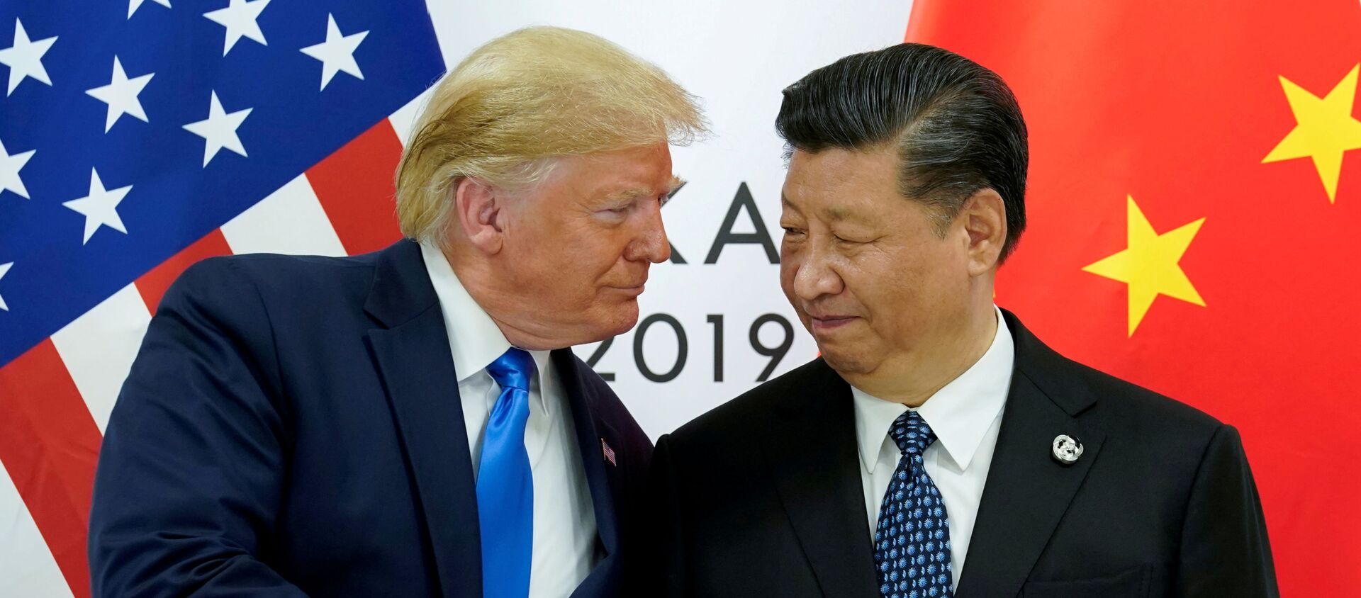 Donald Trump, presidente de EEUU, y Xi Jinping, presidente de China (archivo) - Sputnik Mundo, 1920, 06.11.2019