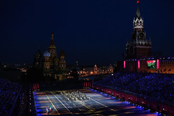 Festival de bandas militares Torre Spasskaya - Sputnik Mundo