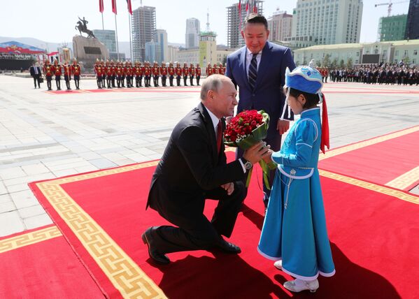 La histórica visita de Putin a Mongolia - Sputnik Mundo