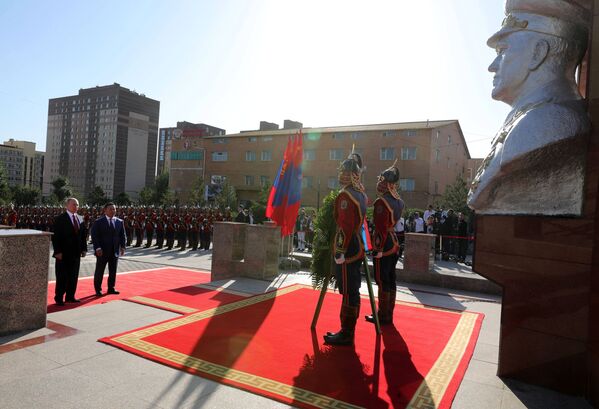 La histórica visita de Putin a Mongolia - Sputnik Mundo