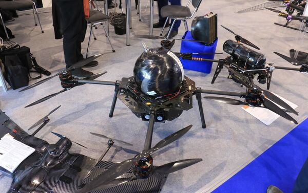 El dron más grande tiene un tanque esférico, lo cual mejora sus prestaciones - Sputnik Mundo