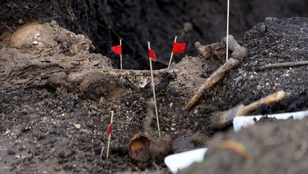 Los restos humanos, encontrados en el Batallón Militar 13 de la capital de Uruguay  - Sputnik Mundo
